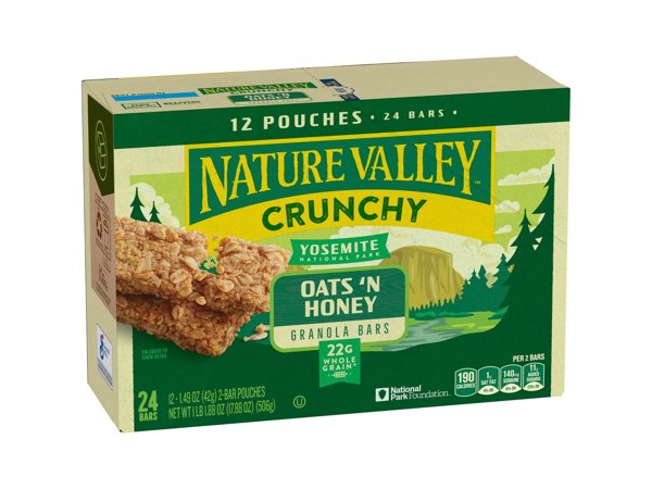 Nature Valley Crunchy Granola Bars, 49 ct